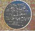 Plaque commemorating the 1st discovery of natural gas in Australia - click on image to see large version